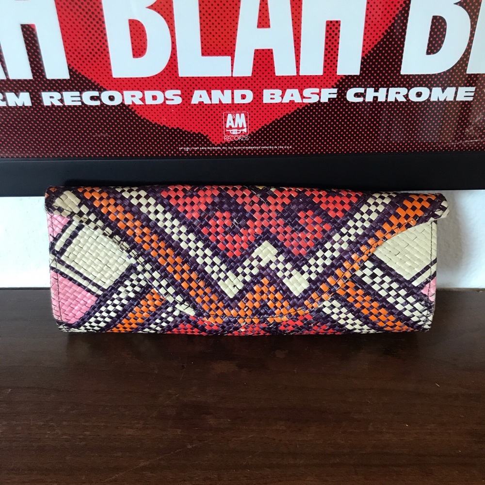BANAGO Hand Dyed Woven Clutch